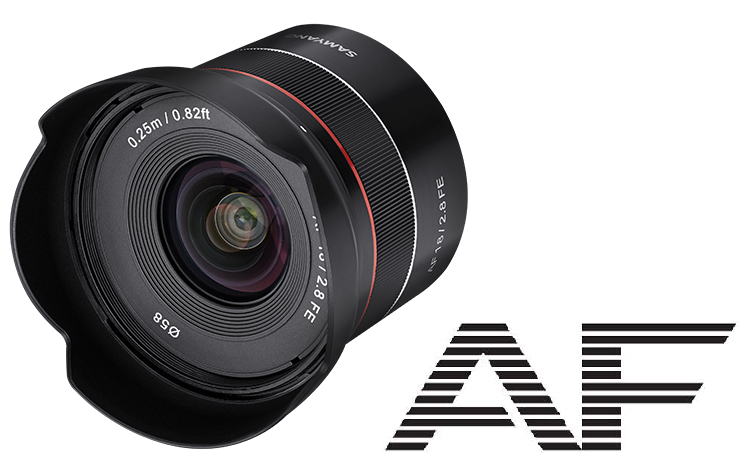 Samyang 18mm F2.8 AutoFocus Sony FE Full Frame Camera Lens main image