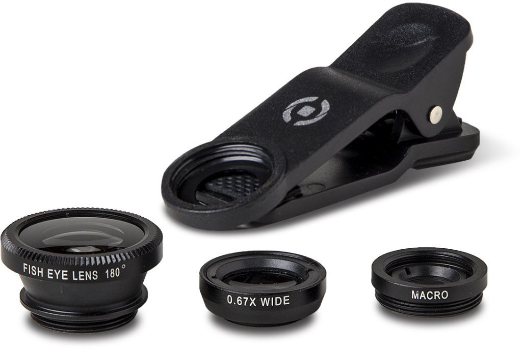 Celly Clip & Click 3-in-1 Lens Kit main image