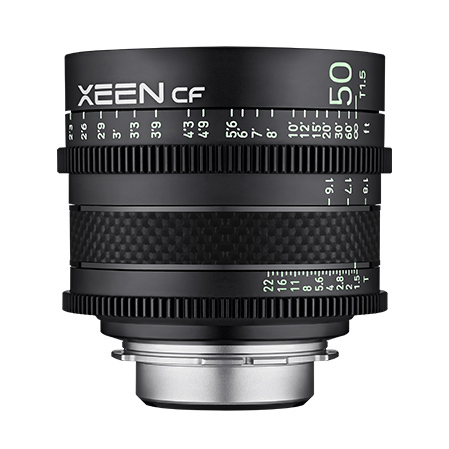 50mm T1.5 XEEN CF Canon EF Full Frame Cinema Lens main image