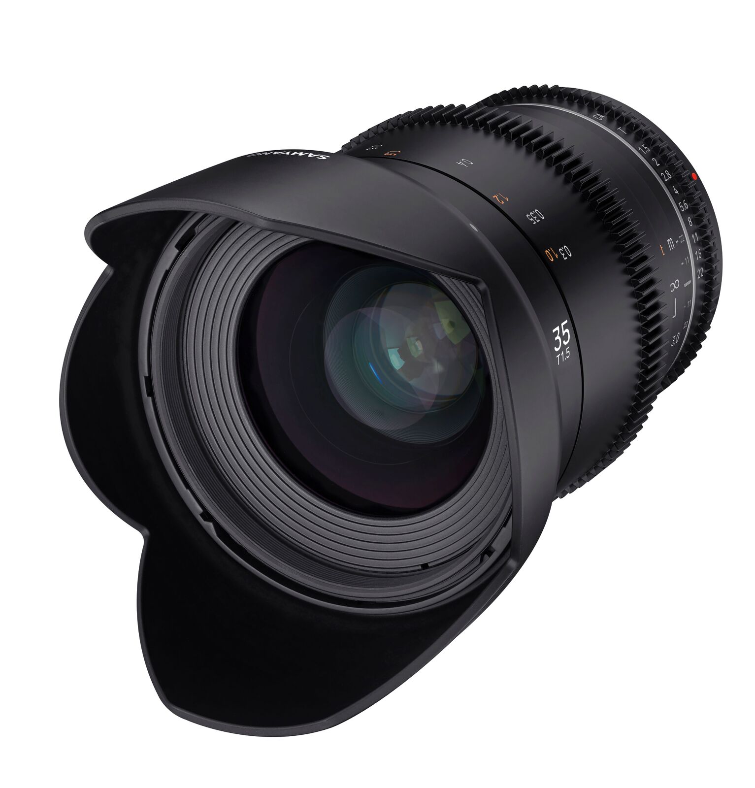 Samyang 35mm T1.5 MK2 Canon EF Full Frame VDSLR/Cine Lens
