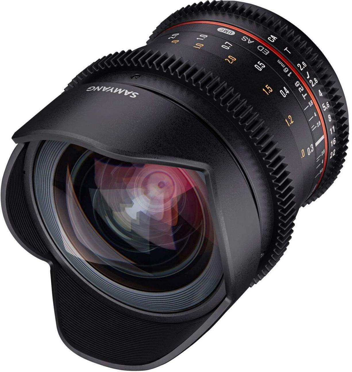 Samyang 16mm T2.6 UMC II Canon M Full Frame VDSLR/Cine Lens main image