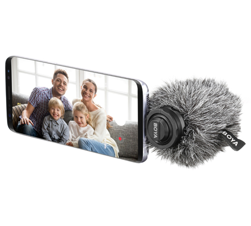 BOYA BY-DM100 USB Type-C Digital Stereo Microphone for Android Smartphones main image