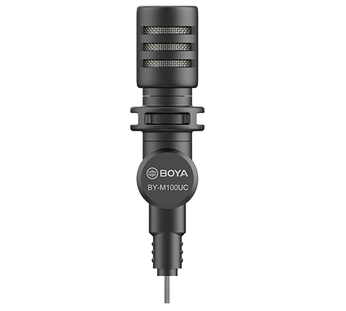 BOYA BY-M100UC Plug & Play Microphone (Type-C) for most Type-C Devices main image