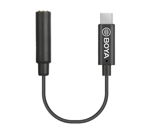 BOYA BY-K6 3.5mm TRS Audio Adapter for DJI OSMO™ Pocket