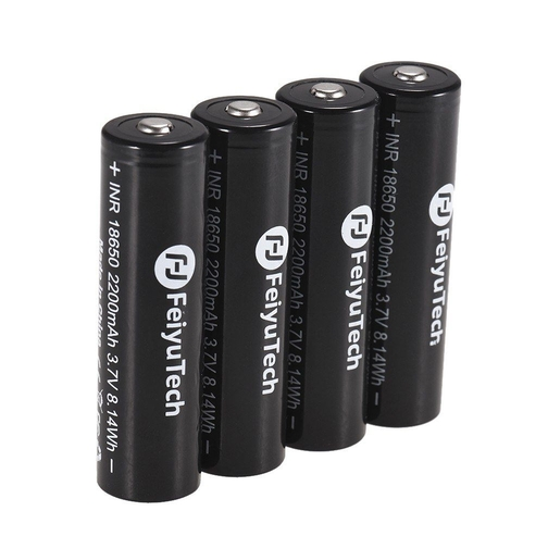 FeiyuTech 18650 Set of 4 Batteries for the AK series of Gimbals main image