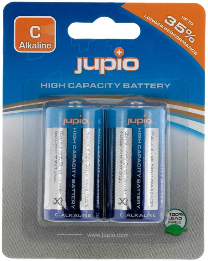 Jupio 2 x Alkaline LR14 C Batteries