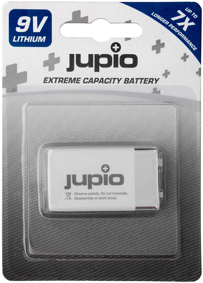 Jupio Lithium VPE-10 9V Battery