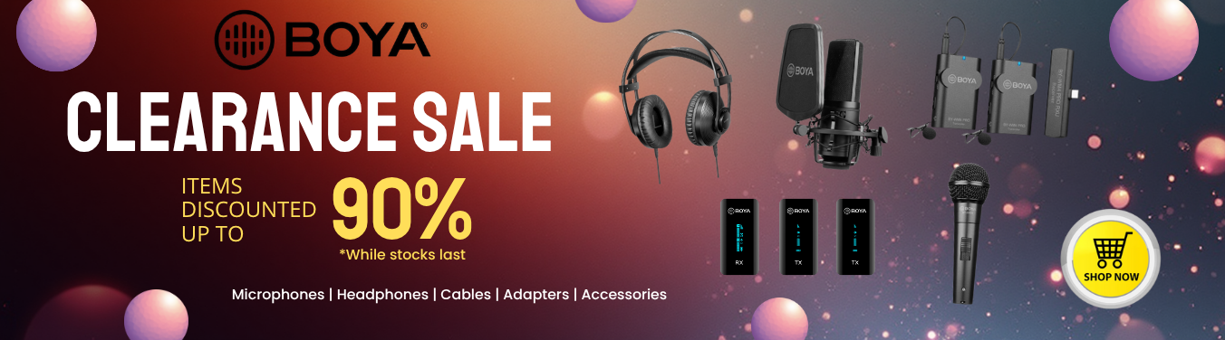 Boya Clearance Sale