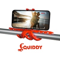 Celly Squiddy Flexible Mini Tripod - Red