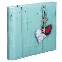 Hama Rustico Jumbo Album, 30x30cm, 100 White Pages - Love Key