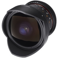 Samyang 8mm T3.8 Fisheye UMC II Canon EF APS-C VDSLR/Cine Lens
