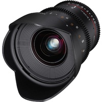 Samyang 20mm T1.9 UMC II Nikon Full Frame VDSLR/Cine Lens