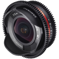 Samyang 7.5mm T3.8 Fisheye APS-C MFT VDSLR/Cine Lens