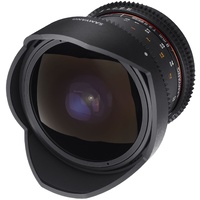 Samyang 8mm T3.8 Fisheye UMC II APS-C MFT VDSLR/Cine Lens