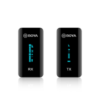 BOYA BY-XM6-S1 Ultra Compact 2.4GHz Dual-Channel Wireless Microphone 1+1