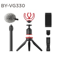 BOYA BY-VG330 Vlogging Kit 1 incl. Mini Tripod, BY-MM1 & Cold Shoe Mount