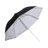 Phottix Double-Small Folding Reflective Umbrella, Silver & Black - 91cm