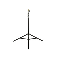 Phottix Saldo 280 Air Cushion Light Stand, Chrome & Black - 280cm