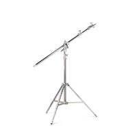 Avenger Junior Steel Combi Boom Stand 50, Silver - 5m