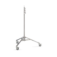 Avenger Baby Roller Stand 43 with Low Base, Silver - 4.3m