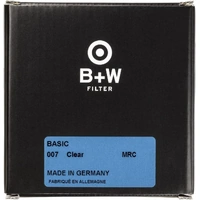 B+W Basic 007 Clear MRC Filters