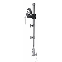 Avenger Telescopic Hanger with Universal Head, Silver - 76-161cm