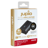 Jupio Canon LP-E6P Ultra C (USB-C Input) 7.2V 2600mAh Battery