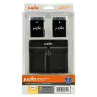 2 x Jupio Nikon EN-EL14/EN-EL14A Batteries & Dual Charger Kit