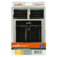 2 x Jupio Nikon EN-EL15 Batteries & Dual Charger Kit