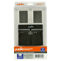 2 x Jupio Olympus PS-BLN1 Batteries & Dual Charger Kit