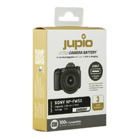 Jupio Sony NP-FW50 Ultra C (USB-C Input) 7.2V 1080mAh Battery