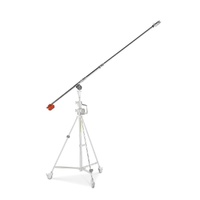 Avenger Junior Boom with Built-In Grip Head & Counterweight - Silver