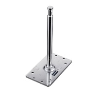 Avenger Baby Wall Plate with 16mm Fixed Spigot 23cm - Silver