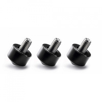 Gitzo Interchangeable Rubber Foot, 25mm, Set of 3