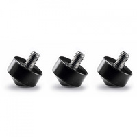 Gitzo Interchangeable Rubber Foot, 33mm, Set of 3