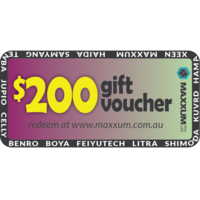 $200 Maxxum Gift Voucher