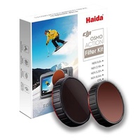 Haida NanoPro ND+C-POL Kit for DJI Osmo Action Camera (ND0.9+1.2+1.5+1.8 & C-POL) - 3, 4, 5 & 6 Stop