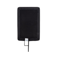 Avenger Solid Black Flag - 12x18" / 30x46cm