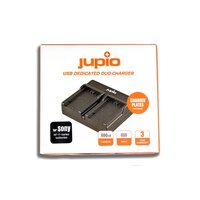 Jupio Dedicated Duo USB Charger with LCD for Sony L Series Batteries