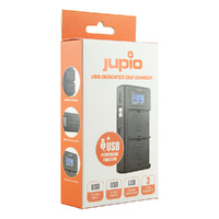 Jupio USB Dedicated Duo Charger LCD for Nikon EN-EL25 Batteries