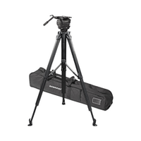 OConnor 1040 Fluid Head & flowtech100 Tripod with Mid-Level Spreader