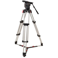 OConnor 2575E Head & Cine Mitchell Tripod with Floor Spreader