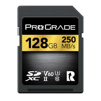 ProGrade Digital SDXC UHS-II V60 Memory Card (Gold)
