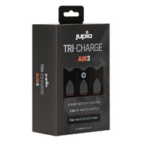 Jupio Tri-Charge AIR3 LP-E6 Series