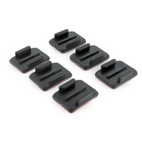 Velocity Clip 3 Flat & 3 Curved Adhesive Mounts