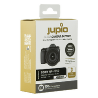 Jupio Sony NP-F750 Ultra C (USB-C Input) 7.2V 6700mAh Video Battery