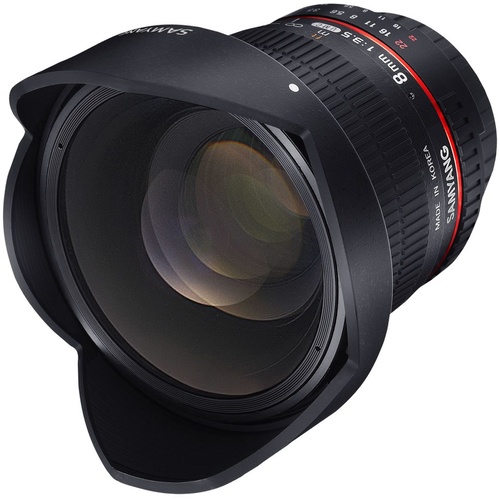 Samyang 8mm F3.5 Fisheye UMC II APS-C Canon M Camera Lens