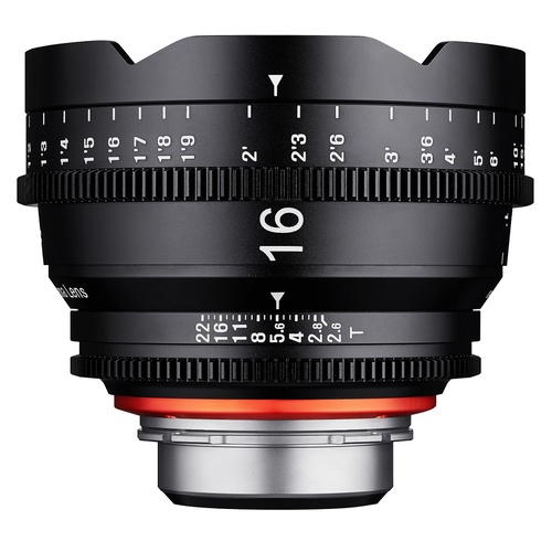 16mm T2.6 XEEN Nikon Full Frame Cinema Lens