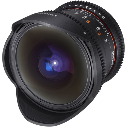 Samyang 12mm T3.1 UMC II Canon EF Full Frame VDSLR/Cine Lens