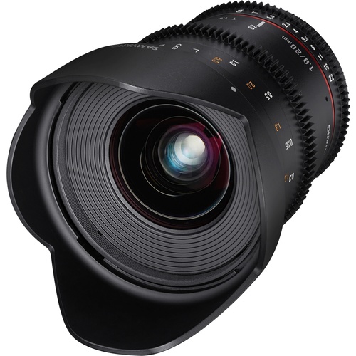 Samyang 20mm T1.9 UMC II Canon EF Full Frame VDSLR/Cine Lens